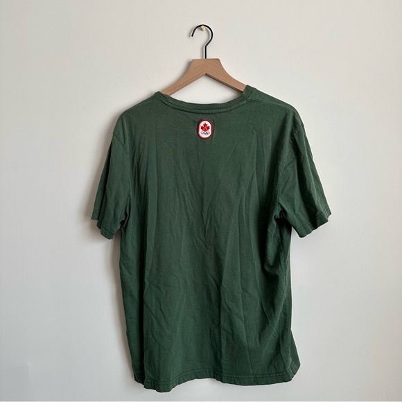 Vintage Canada Olympics T-shirt Hudsons Bay Pine
Green Graphic Tee - Picture 2 of 6